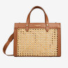 Lancaster - Petit sac cabas cannage rotin Lancaster - Petit sac cabas cannage rotin